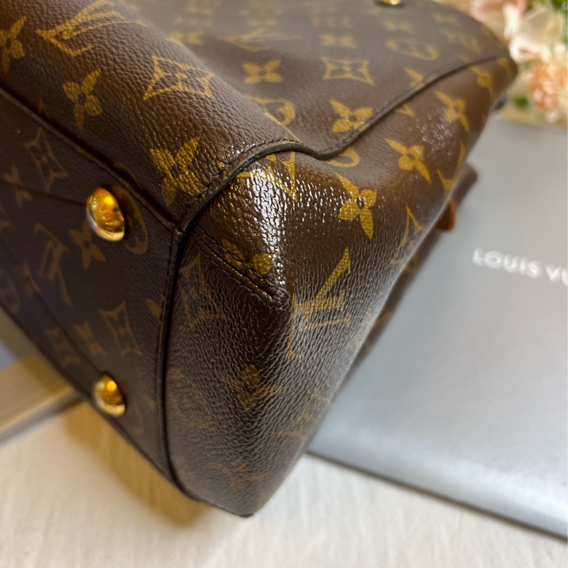 （保留中）LV  MONTAIGNE 蒙田包  MM 經典尺寸-12