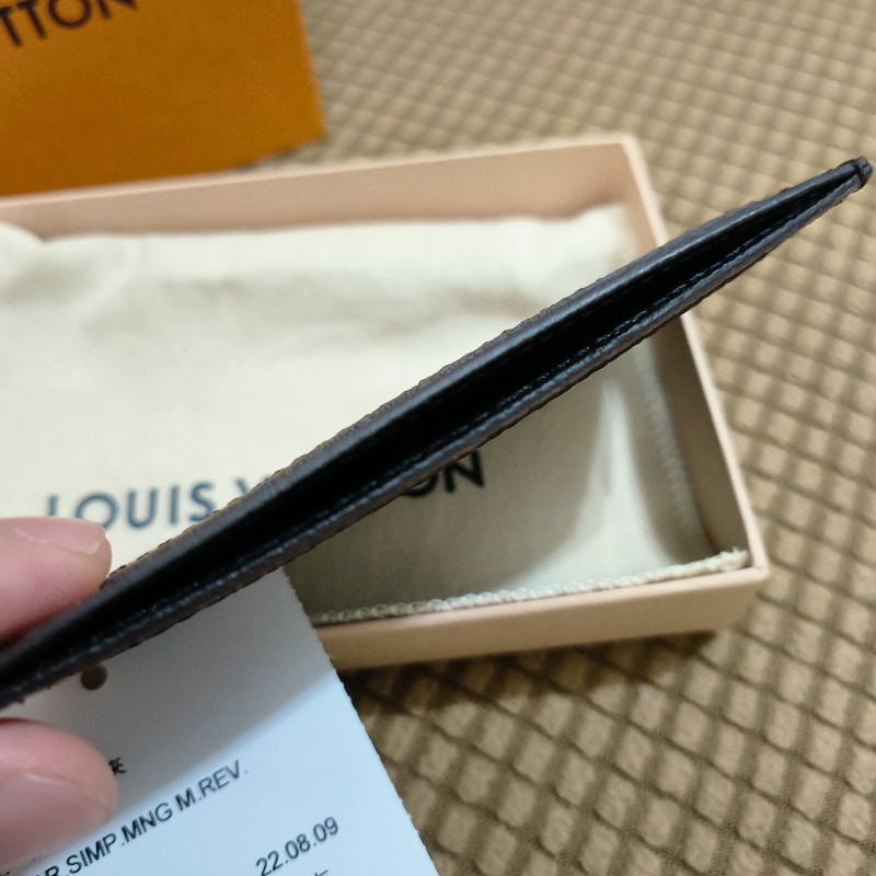 2/27購入 全新 LV 路易威登 Louis Vuitton 卡包 卡片夾 名片夾 老花-9