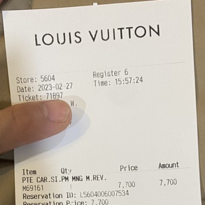 2/27購入 全新 LV 路易威登 Louis Vuitton 卡包 卡片夾 名片夾 老花-12