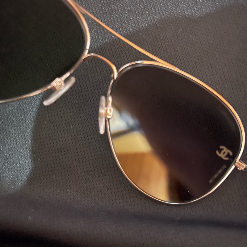 Chanel 紫色系墨鏡-23