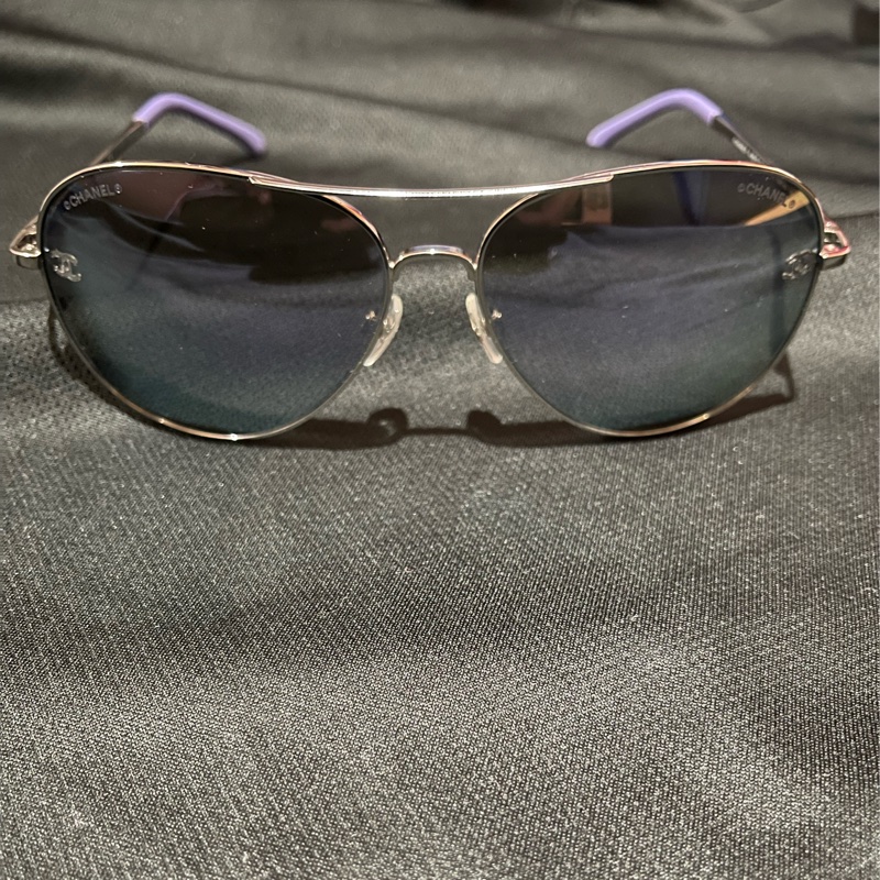 Chanel 紫色系墨鏡-25