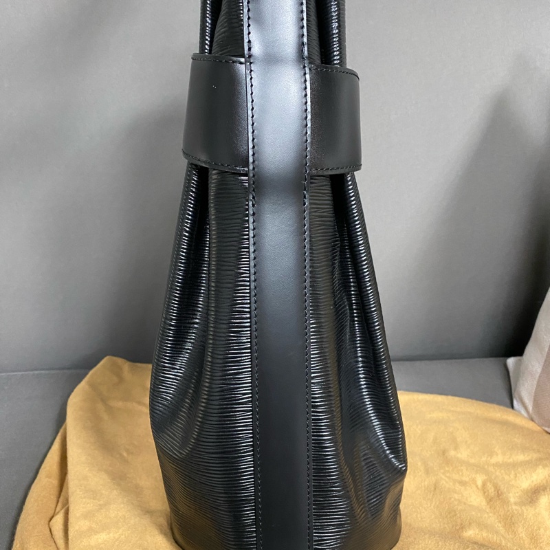 LV水波紋EPI八角水桶包 大款子母包-5