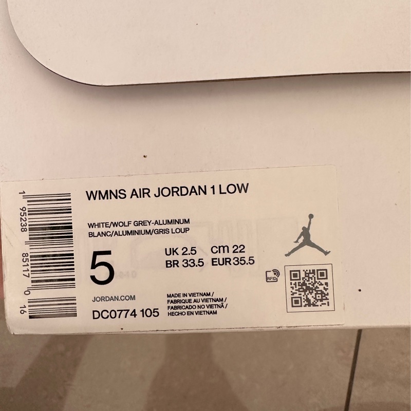 Air Jordan 1 Low 小Dior 女鞋 DC0774-105-20