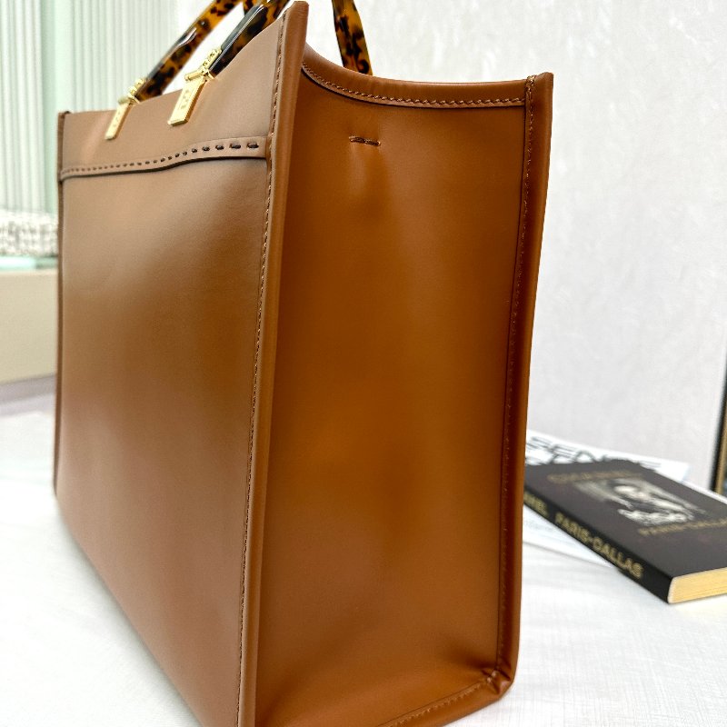 (降售) FENDI 玳瑁棕色手提包 / 肩背包-9