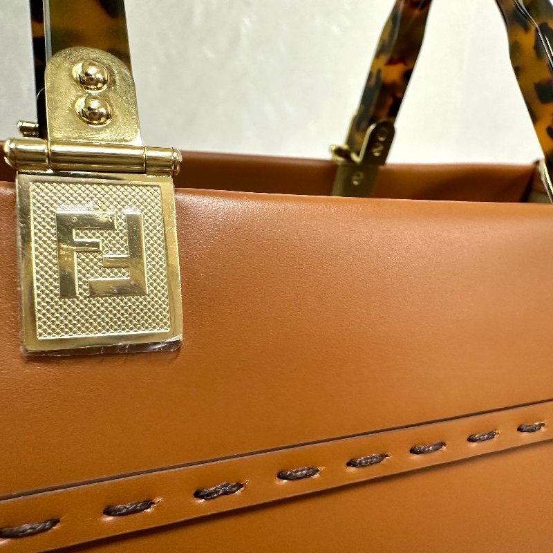 (降售) FENDI 玳瑁棕色手提包 / 肩背包-10
