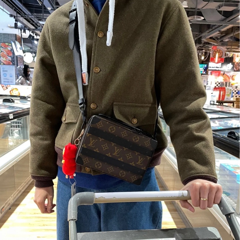 全新Lv經典老花箱包(臺灣發票、購買證明專櫃全部東西齊全❗️)-4