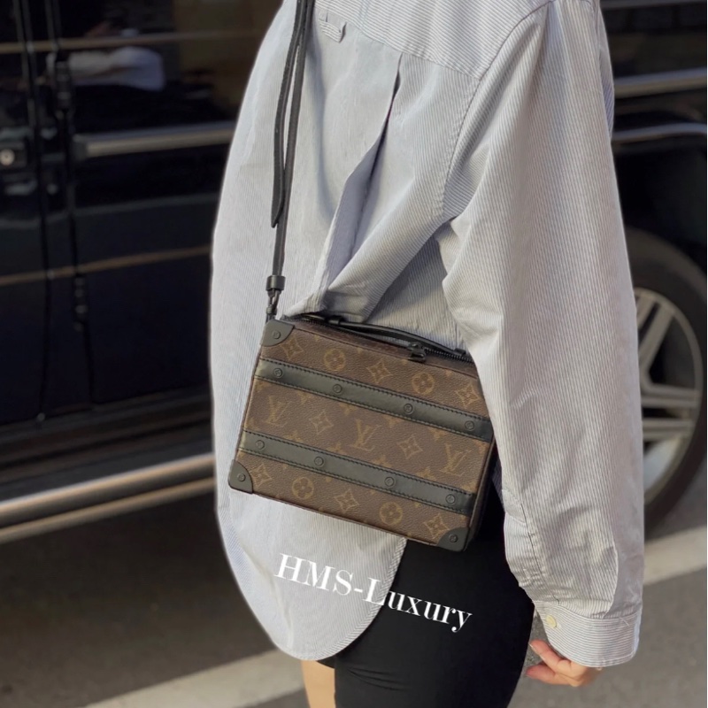 全新Lv經典老花箱包(臺灣發票、購買證明專櫃全部東西齊全❗️)-32