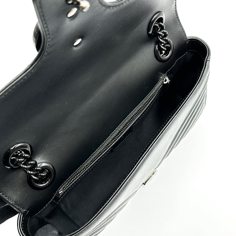 GUCCI Marmont小號 - 黑-3