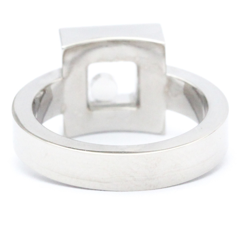 【日本直送】Chopard Happy Diamond Square 82/2938-20 白金 (18K) 時尚鑽石戒指銀-3