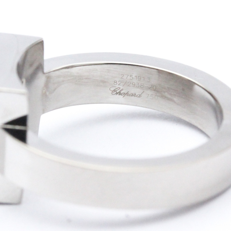 【日本直送】Chopard Happy Diamond Square 82/2938-20 白金 (18K) 時尚鑽石戒指銀-6
