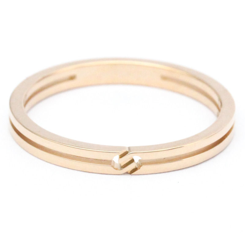 【日本直送】Gucci Infinity 戒指玫瑰金 (18K) 時尚無寶石戒指玫瑰金-0