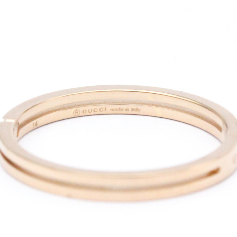 【日本直送】Gucci Infinity 戒指玫瑰金 (18K) 時尚無寶石戒指玫瑰金-6