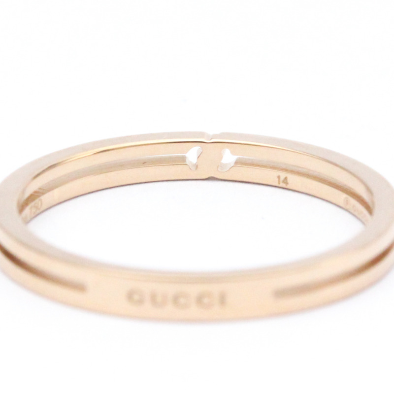 【日本直送】Gucci Infinity 戒指玫瑰金 (18K) 時尚無寶石戒指玫瑰金-7