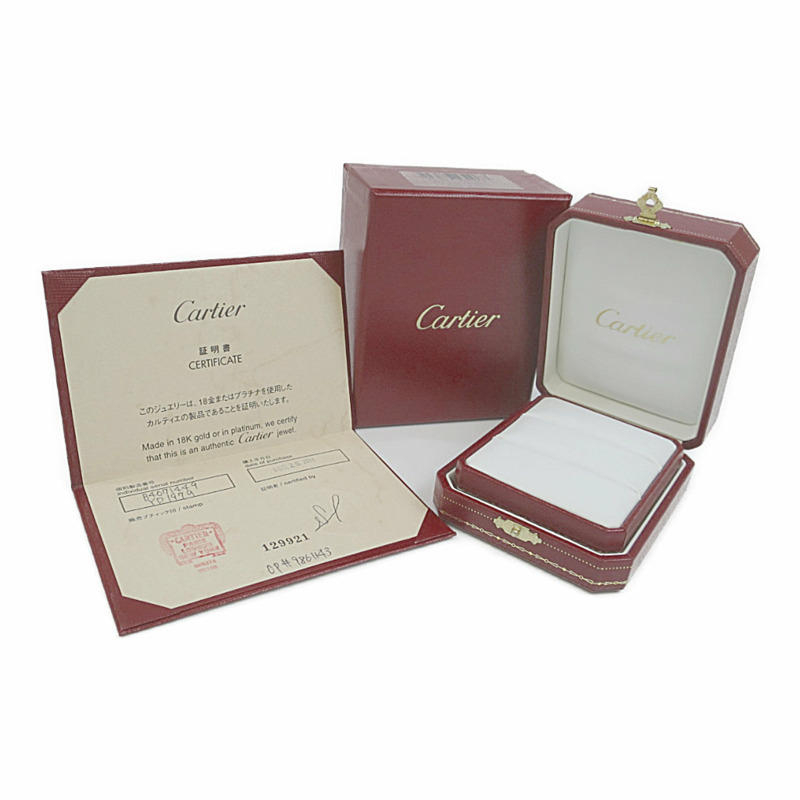 【日本直送】卡地亞 1895 半永恆結婚戒指鉑金時尚鑽石戒指銀-8