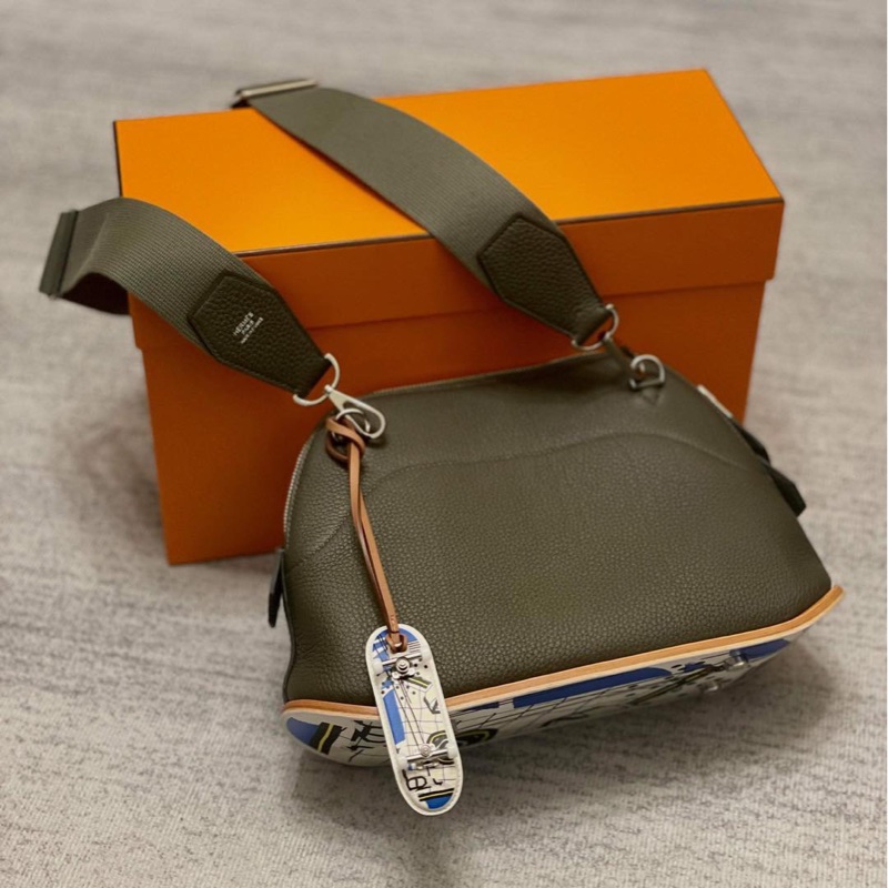 Hermes Bolideskate 31 bag 滑板包31cm-16