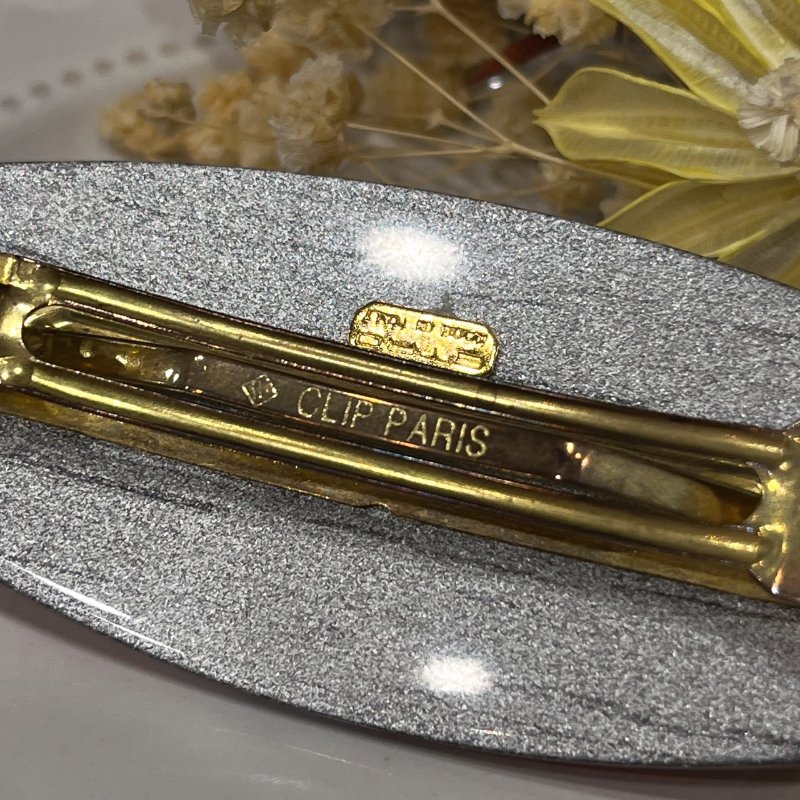 ETRO 拚色大LOGO髮夾/髮式/配件-2