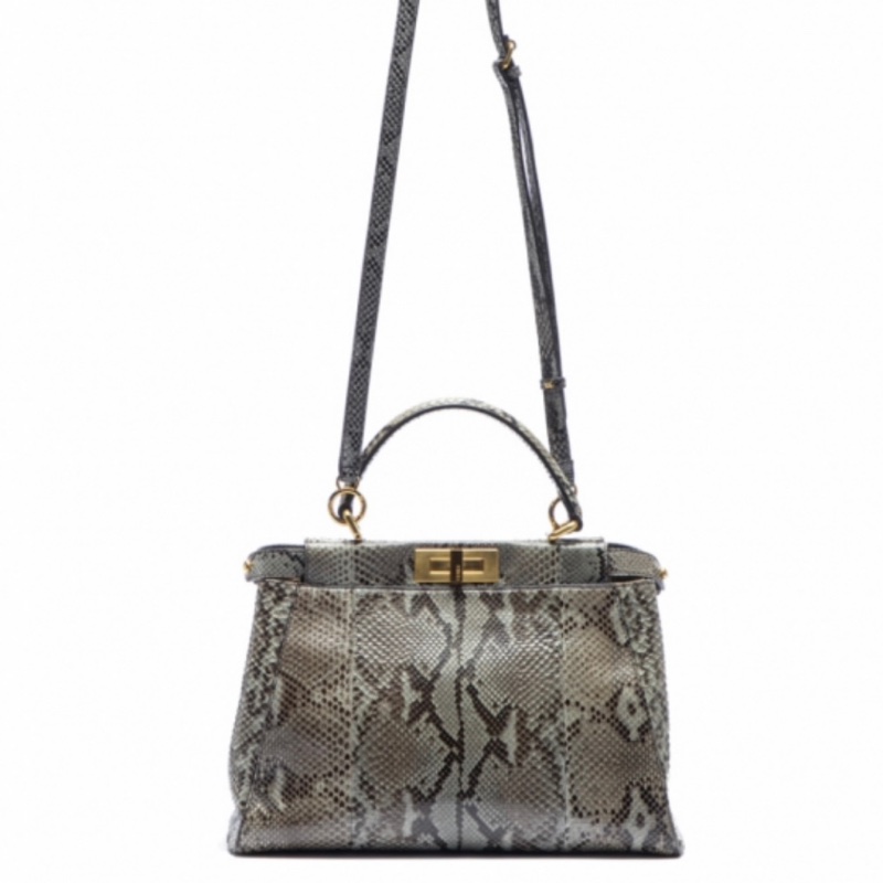 FENDI Peekaboo bag 蛇皮限量版-1