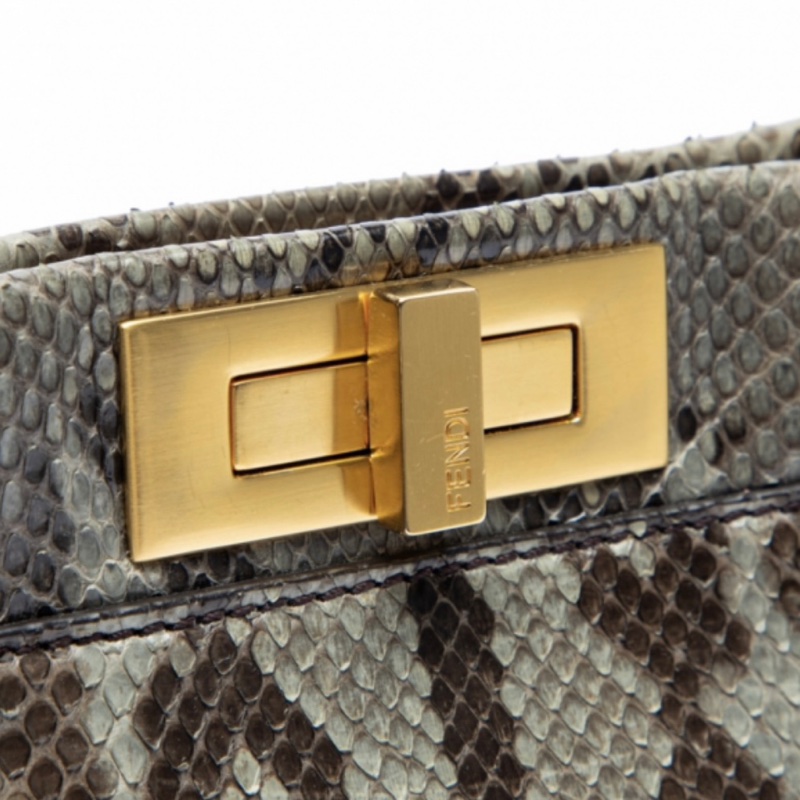 FENDI Peekaboo bag 蛇皮限量版-9