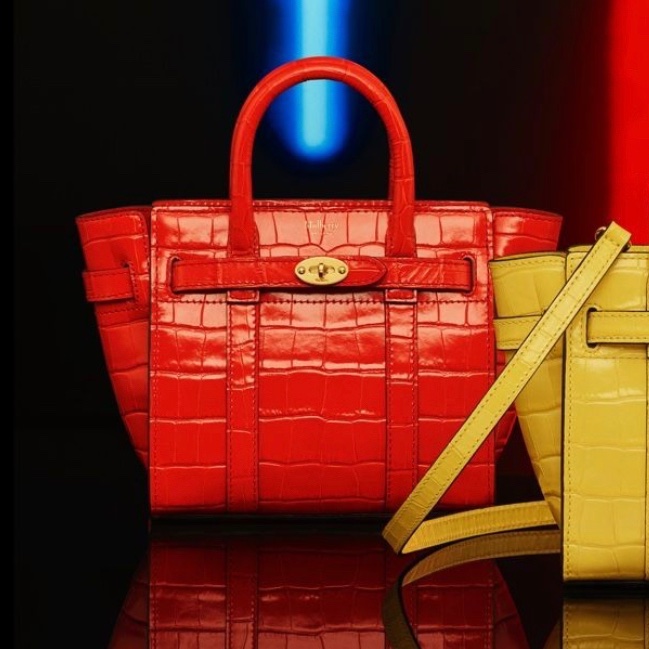 (已售出)Mulberry 經典款Bayswater側背手提兩用包-0