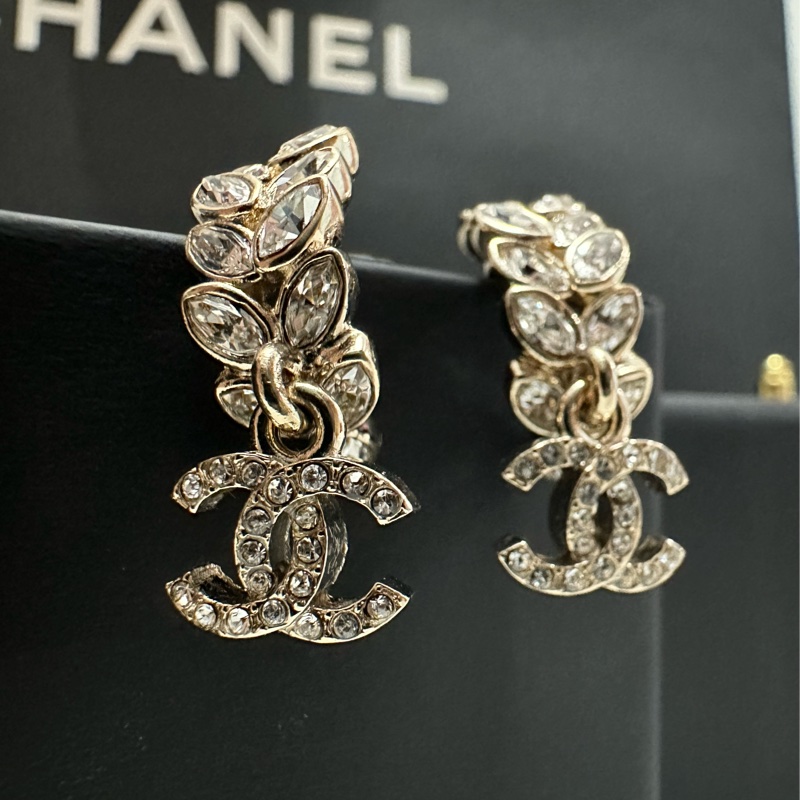 CHANEL 23s 麥穗耳環-1