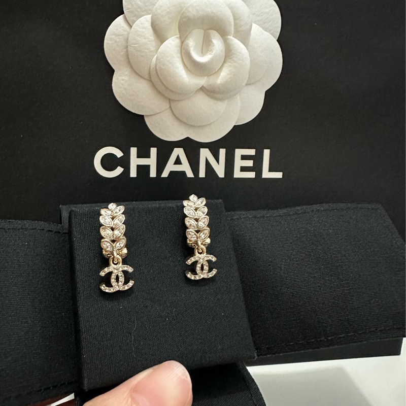 CHANEL 23s 麥穗耳環-3
