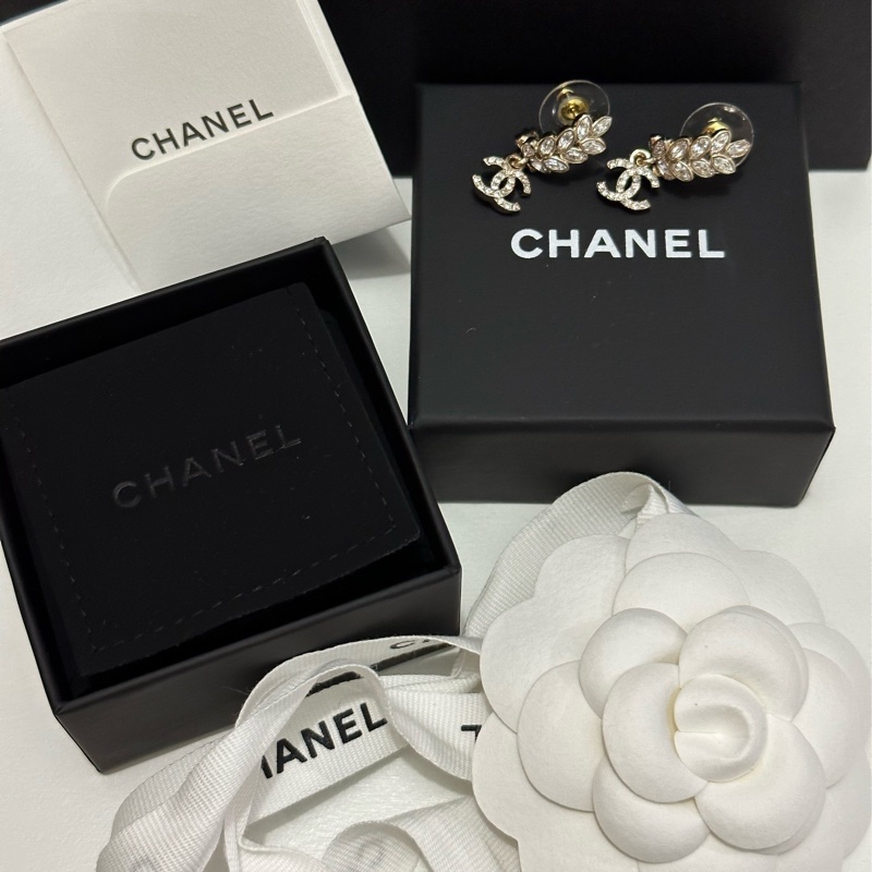 CHANEL 23s 麥穗耳環-4