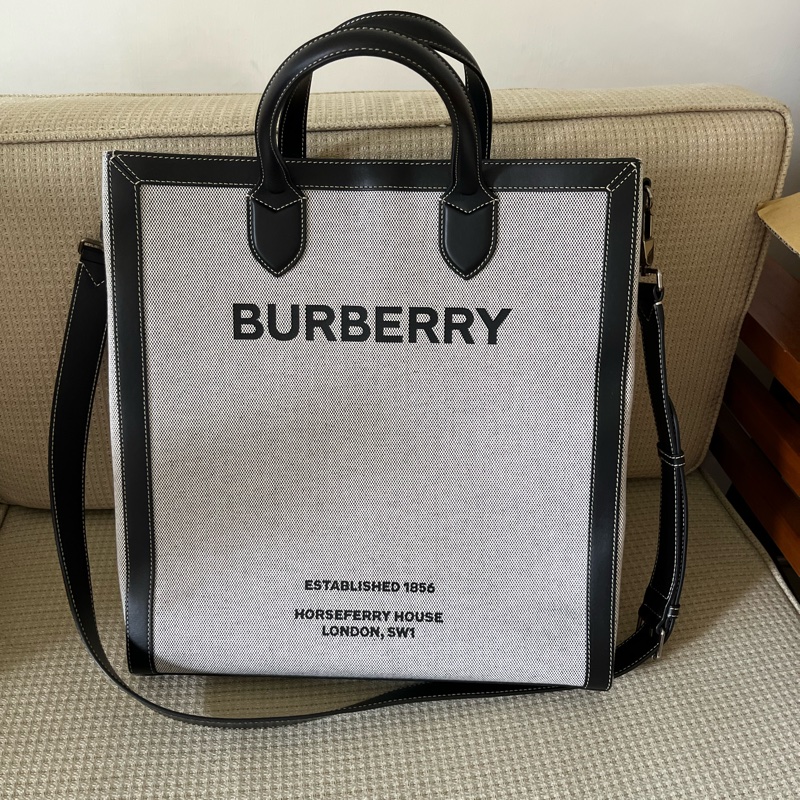 Burberry 帆布托特包(可議價)-6