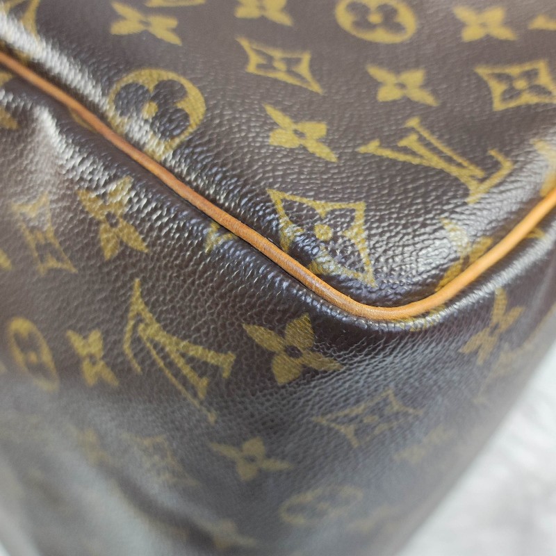 Louis Vuitton經典老花Speedy30/鎖頭鑰匙+全新多夾層內膽包-8