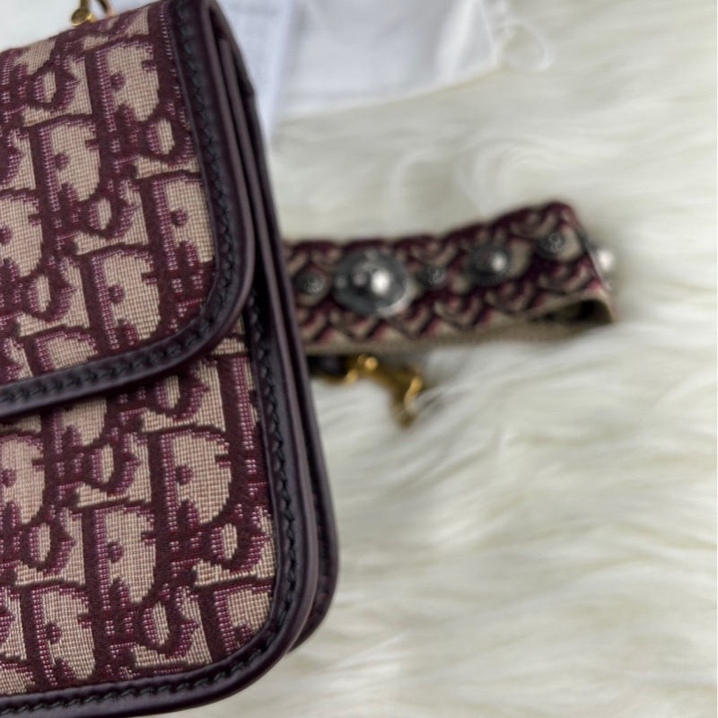 DIOR 經典老花 DIOR OB LIQUE 金屬 DIOR 復古郵差包 肩背包 斜背包 挎包-7