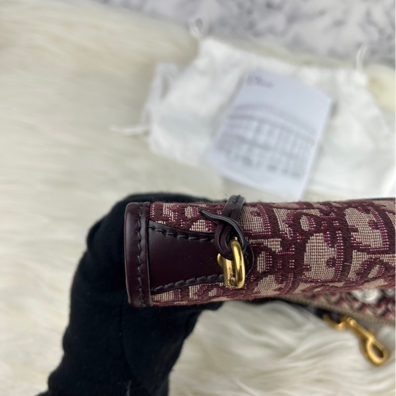 DIOR 經典老花 DIOR OB LIQUE 金屬 DIOR 復古郵差包 肩背包 斜背包 挎包-11