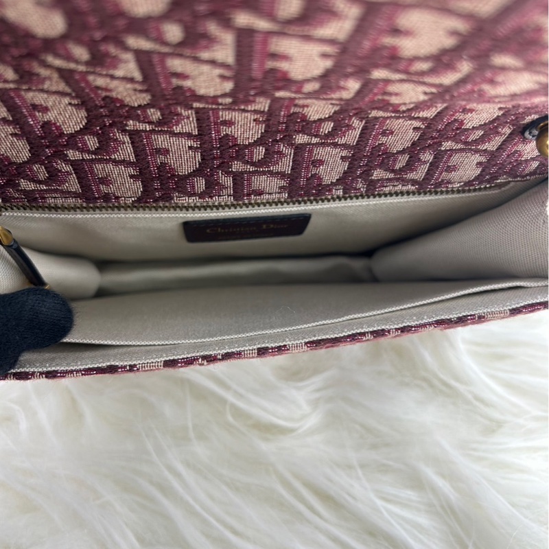 DIOR 經典老花 DIOR OB LIQUE 金屬 DIOR 復古郵差包 肩背包 斜背包 挎包-28