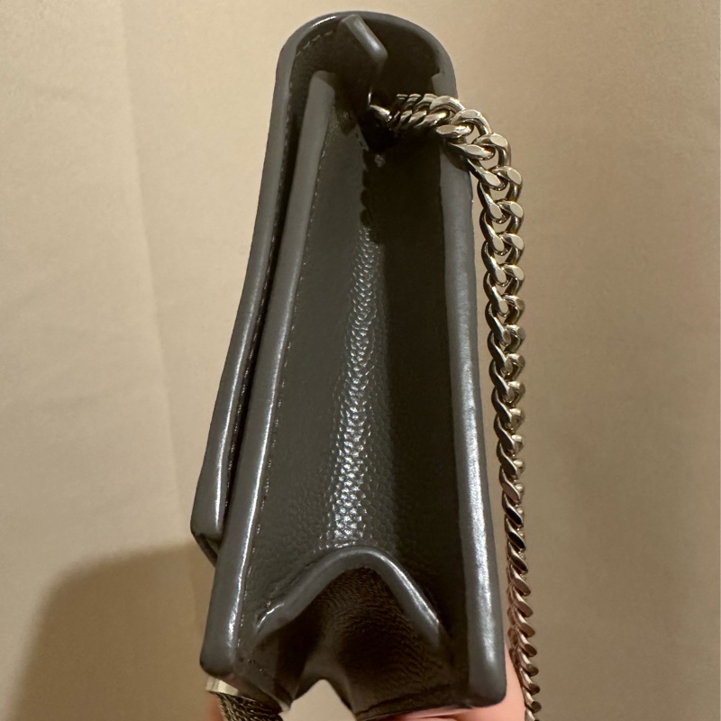 YSL KATE 女士單肩包(流蘇款款字母LOGO鱷魚壓紋)🖤-13