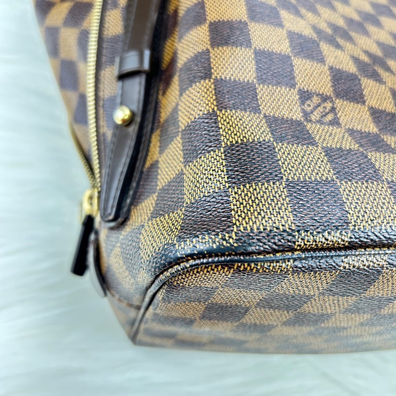 LV N41108經典Cabas Rivington Damier帆布肩背托特包-14