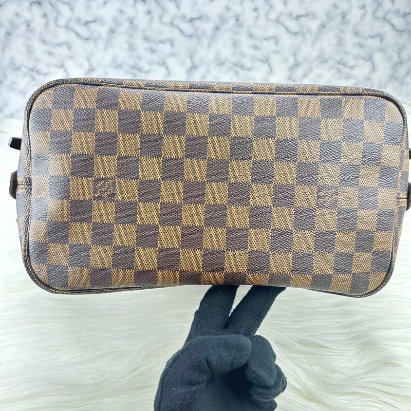 LV N41108經典Cabas Rivington Damier帆布肩背托特包-17