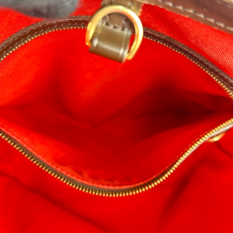 LV N41108經典Cabas Rivington Damier帆布肩背托特包-32