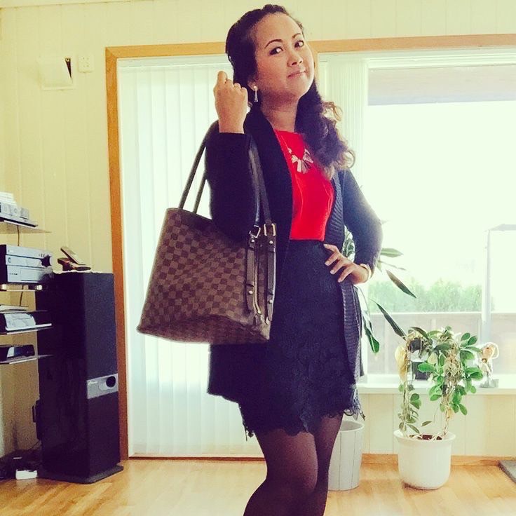 LV N41108經典Cabas Rivington Damier帆布肩背托特包-38