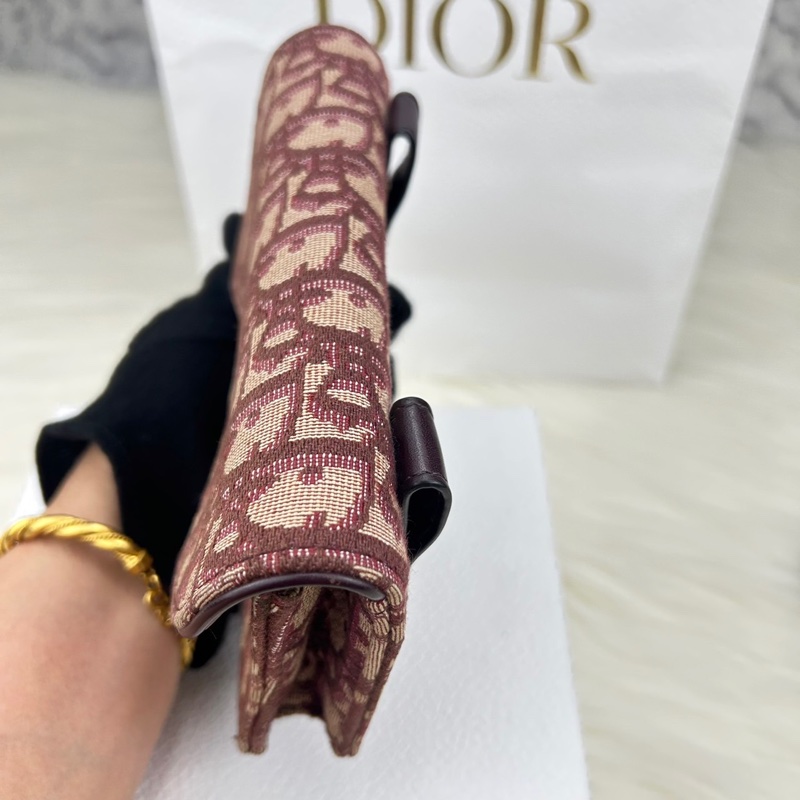 Dior S5619CTZQ_M974 酒红色 SADDLE DIOR OBLIQUE腰包-21