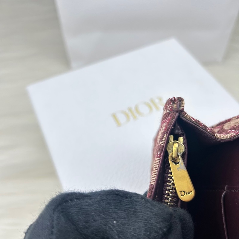 Dior S5619CTZQ_M974 酒红色 SADDLE DIOR OBLIQUE腰包-25