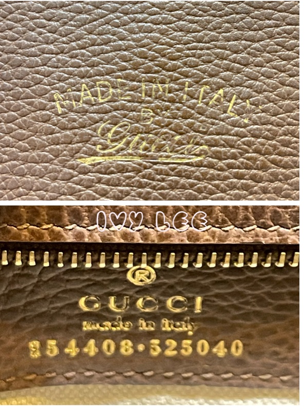 GUCCI 咖啡可可色 牛皮 Swing 托特包 手提包 354408 二手精品 正品-16