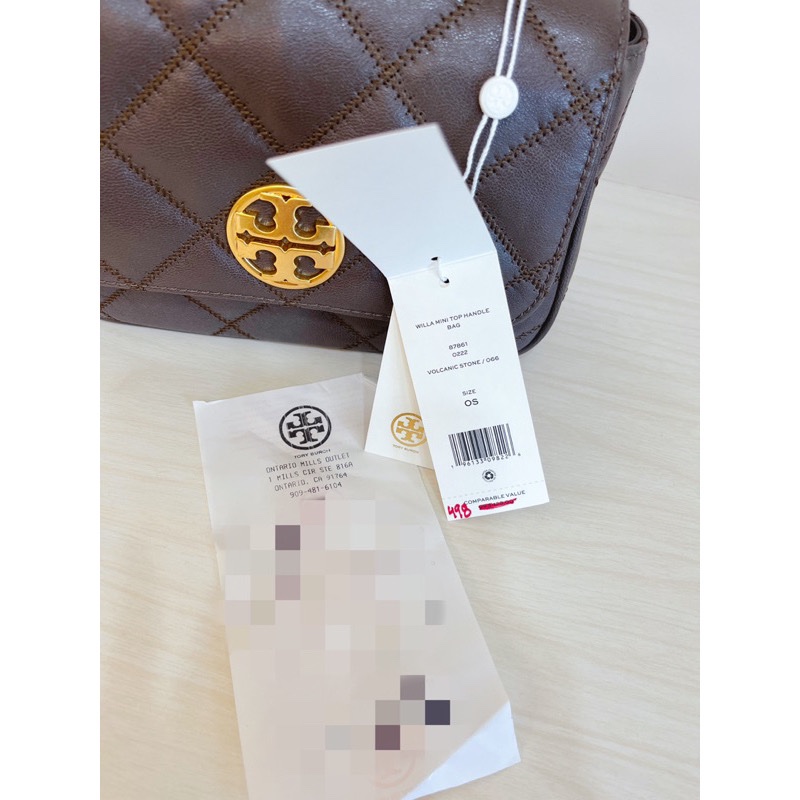 TORY BURCH WILLA 小方包 小胖包(手提/斜背)可可色-1