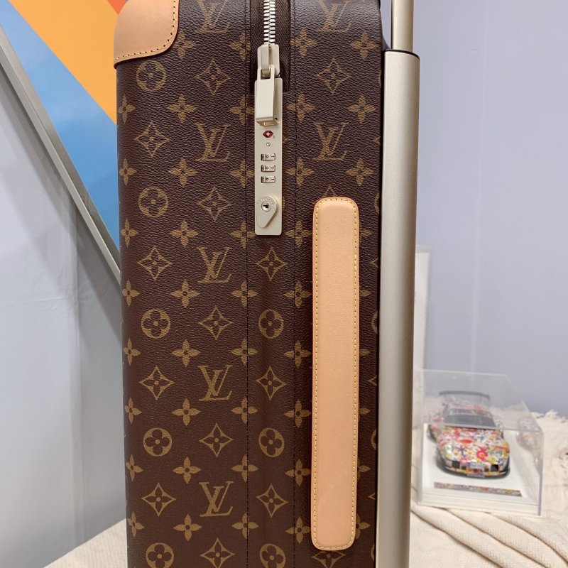 Louis Vuitton LV 字紋 Horizon 55 四輪 手提行李箱/登機箱-3