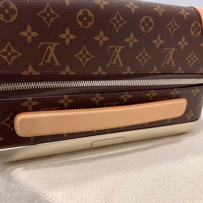 Louis Vuitton LV 字紋 Horizon 55 四輪 手提行李箱/登機箱-7