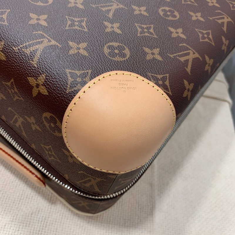 Louis Vuitton LV 字紋 Horizon 55 四輪 手提行李箱/登機箱-9