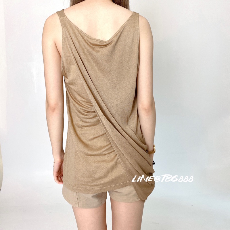 ALEXANDER MCQUEEN 假兩件雪紡背心-2