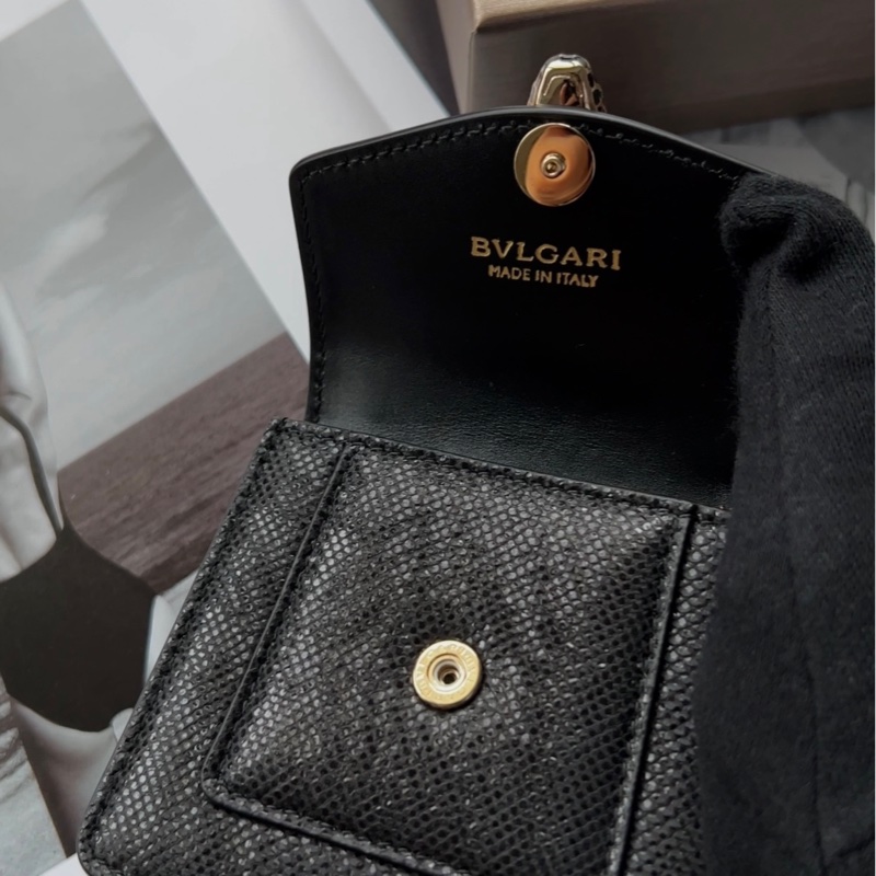 BVLGARI Serpenti Charm 寶格麗經典蛇首水蛇皮迷你包吊飾 掛飾 免運-5