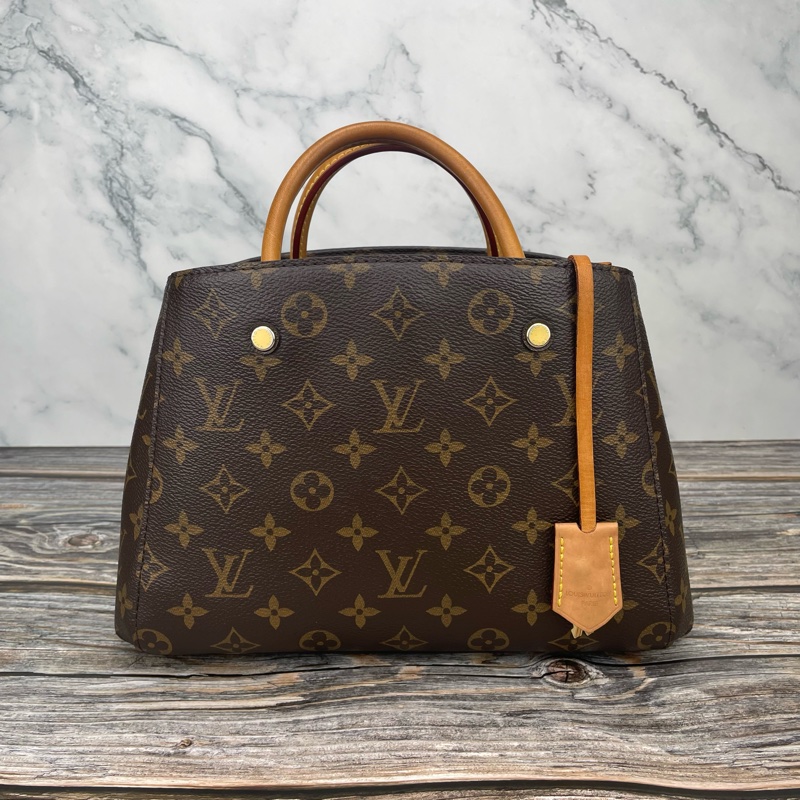 Louis Vuitton 路易威登 M41055 經典MONTAIGNE BB #蒙田包 /  #斜背包 / #肩背包-7