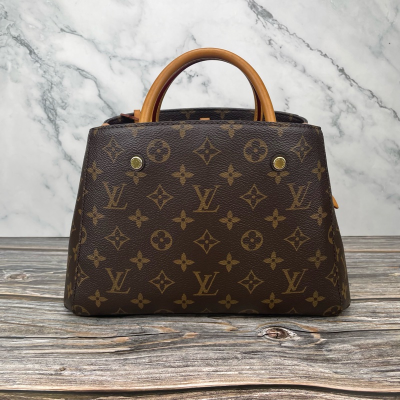 Louis Vuitton 路易威登 M41055 經典MONTAIGNE BB #蒙田包 /  #斜背包 / #肩背包-8