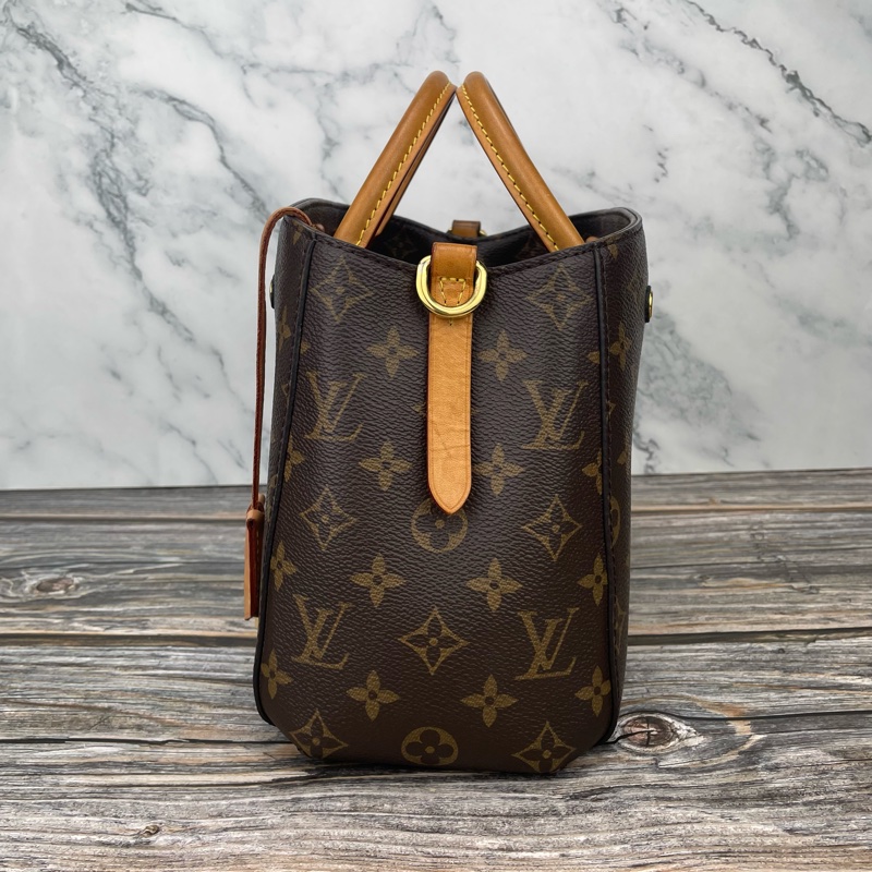 Louis Vuitton 路易威登 M41055 經典MONTAIGNE BB #蒙田包 /  #斜背包 / #肩背包-10