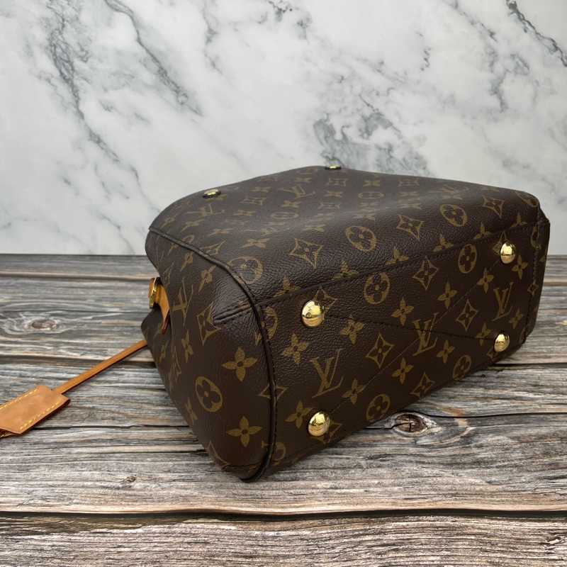 Louis Vuitton 路易威登 M41055 經典MONTAIGNE BB #蒙田包 /  #斜背包 / #肩背包-12