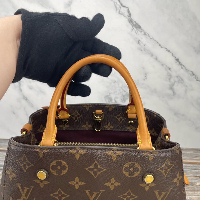 Louis Vuitton 路易威登 M41055 經典MONTAIGNE BB #蒙田包 /  #斜背包 / #肩背包-16